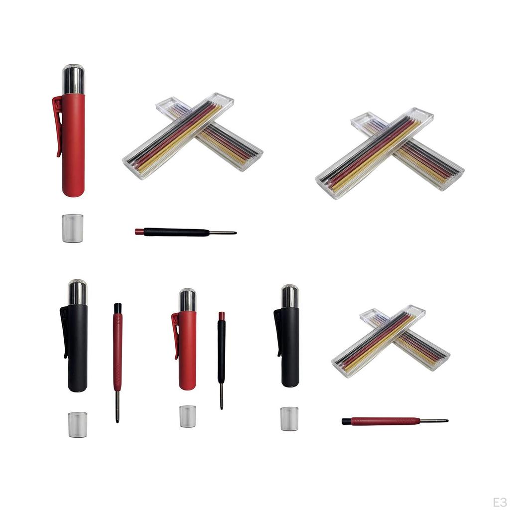 Набор столярных карандашей-маркеров для глубоких отверстий, ручка с длинной головкой для письма