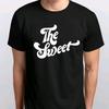 Сладкая футболка из 100% хлопка Мужские футболки Топ размеры S M L XL 234XL цвета Черный, Белый
