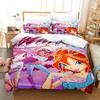 Коллекция постельного белья Winx Sleep Односпальный Размер Односпальный Размер Полный Queen Размер King Размер Размер Коллекция кроватей Подростковая Девочка Спальня Комплекты пододеяльников 3D