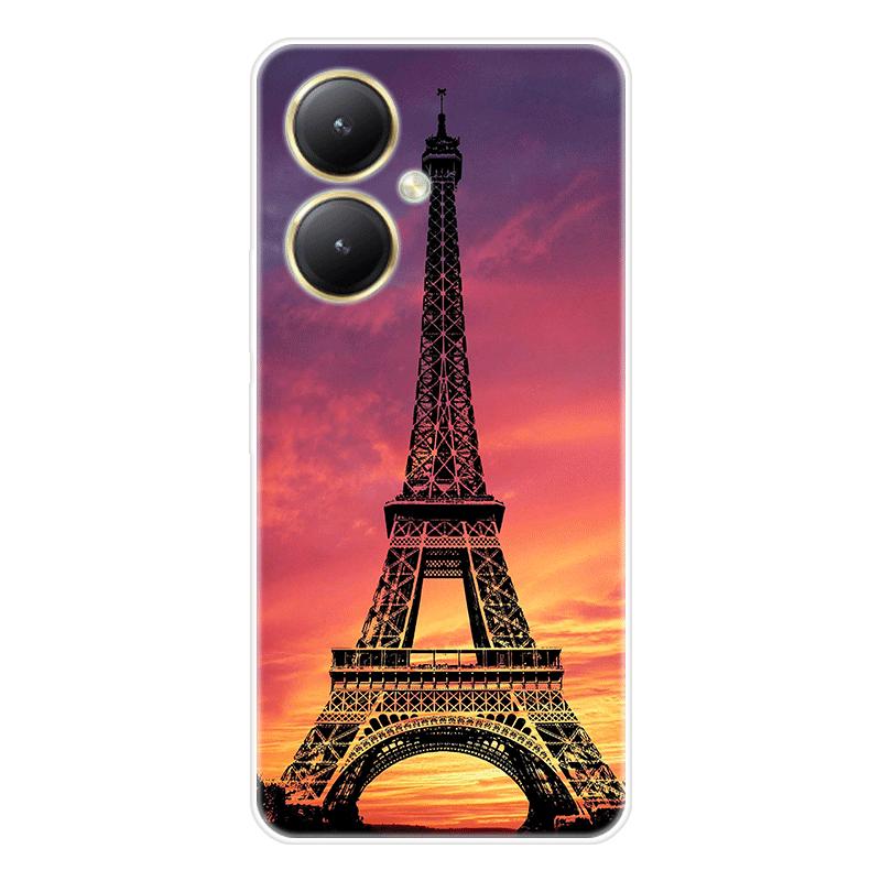 Для Vivo Y27 4G Y 27 5G чехол Мягкая силиконовая задняя крышка Чехол для телефона с рисунком из мультфильма Разнообразие