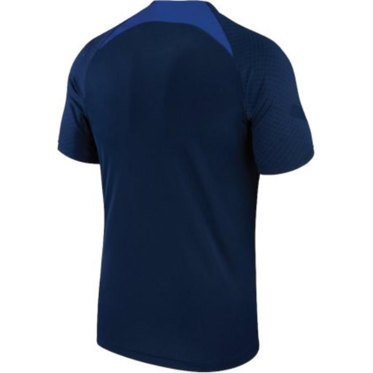 Nike T Shirts Men's Marine Blue Crew Neck Moderate Straight Fit DJ8586-422