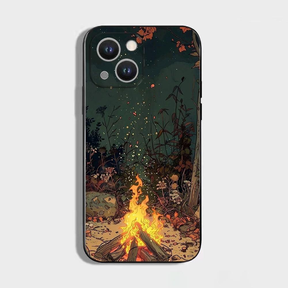 Внешний чехол для телефона игры Outer W-Wilds для iPhone 16 15 Plus 14 13 Pro Max 12 Mini 11 X XS XR 7 8 8Plus Черный Мягкий Чехол для Телефона