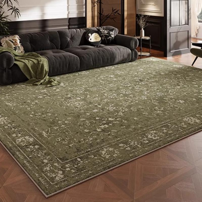 Скандинавский стиль, украшение гостиной, мягкий ковер, моющийся, коврик для лаунжа, зеленый, напольный коврик, ковры большой площади для спальни, противоскользящий ковер для кабинета