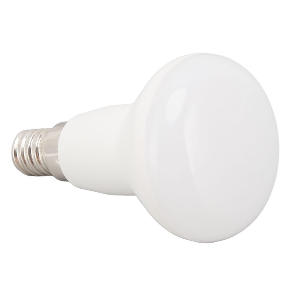 4 Pack E14 Base LED Light Bulbs R50 Mushroom Shape Lamps Energy Saving Long Neck LED Bulbs Store