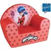 Lady Bug Club Chair - FUN HOUSE - Plush - For Children - W.52 X D.33 X H.42 Cm - Guaranteed French Origin