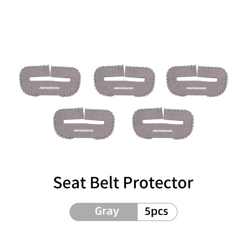 LPTJD1 2026 Car Sticker Car Seat Belt Buckle Wear-resistant Plug Protective Cover For BMW X1 X3 X4 X5 X7 G20 G38 F20 F39 F48 E46 E60 E3