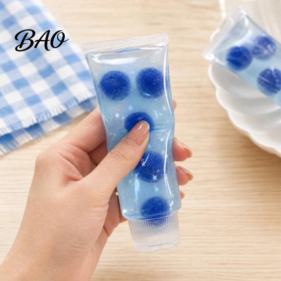 Stress Relief Gadget Toothpaste Tube Toy, Slow Rising Clear Squeeze Anti-stress Toy Anxiety Reduction Hand Exercise Relaxation for Home Office