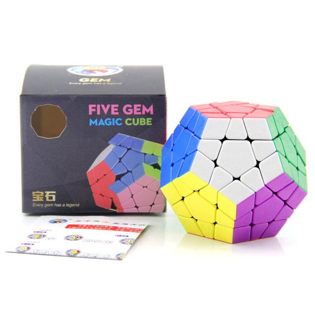 Shengshou Megaminxeds Magic Cube Speed Puzzle Cubes наклейка меньше антистрессовые игрушки профессиональный 12-гранный куб