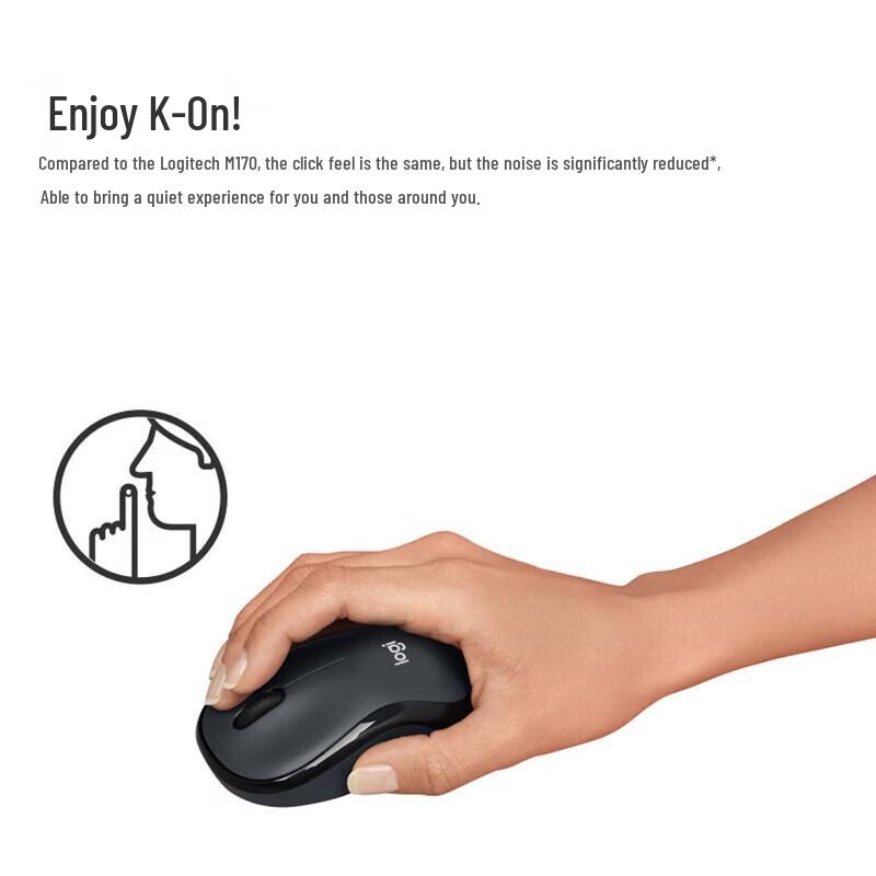 Logitech Беспроводная Bluetooth-мышь M240
