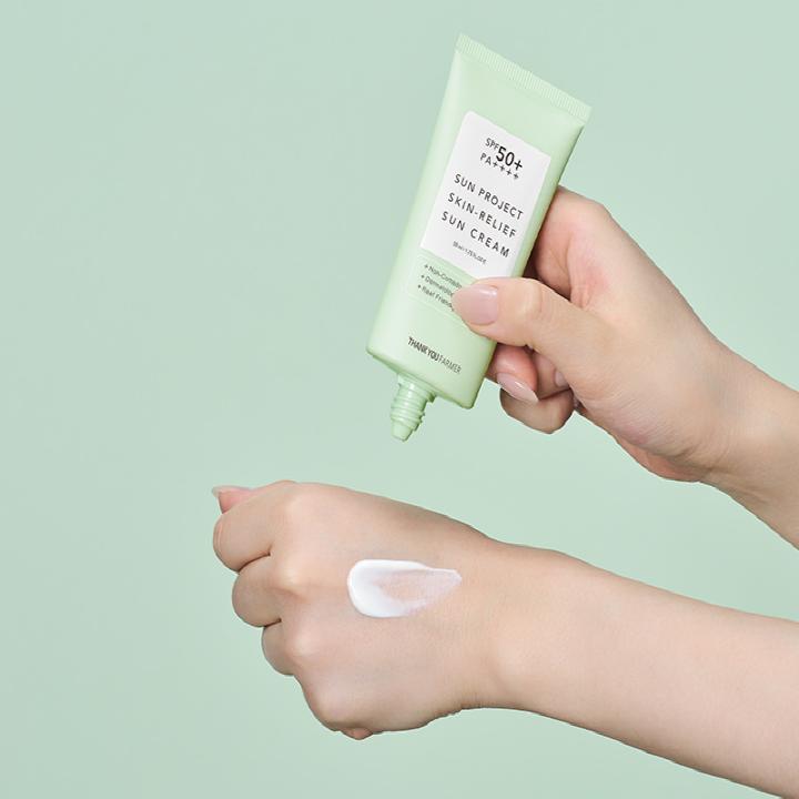 THANK YOU FARMER Skin Relief Sun Cream 50ml SPF50++PA++