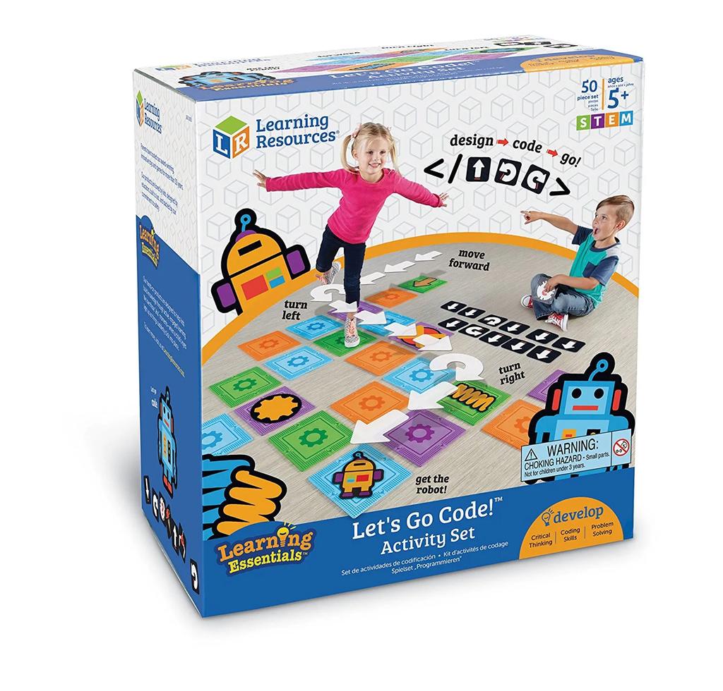 Learning Resources Lets Go Code Activity Set game