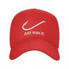 Classic Fishing Just Fish It Baseball Cap for Unisex WoUnisex Breathable FisherUnisex Dad Hat PerforUnisexce Snapback Caps Sun Hats