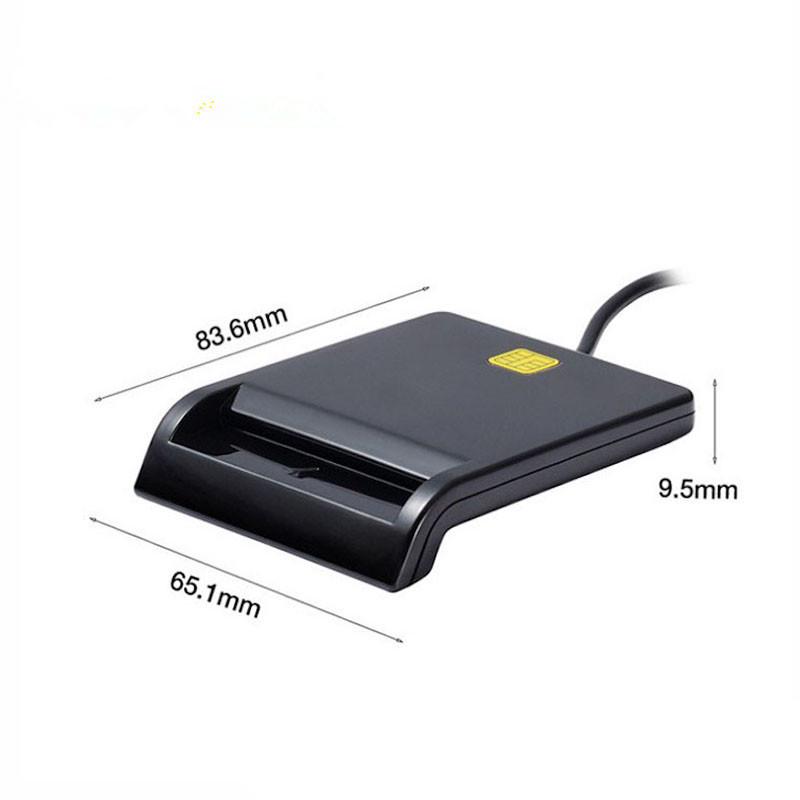 USB 2.0 Smart Card Reader for ATM, CAC, SIM, DNI, IC Tax Filing