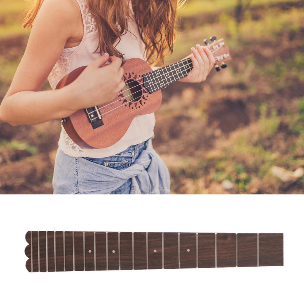 26 Inch Ukulele Rosewood Wood Fretboard Fingerboard 18 Frets