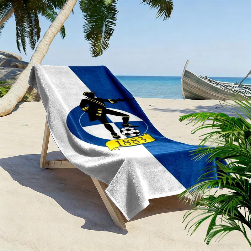 Bristol Rovers fc Print Beach Towel, Large Soft Quick Dry Towel for Beach Camping Swimming