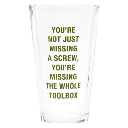 Скажи, что пинта стакан 470мл (Не хватает винта)