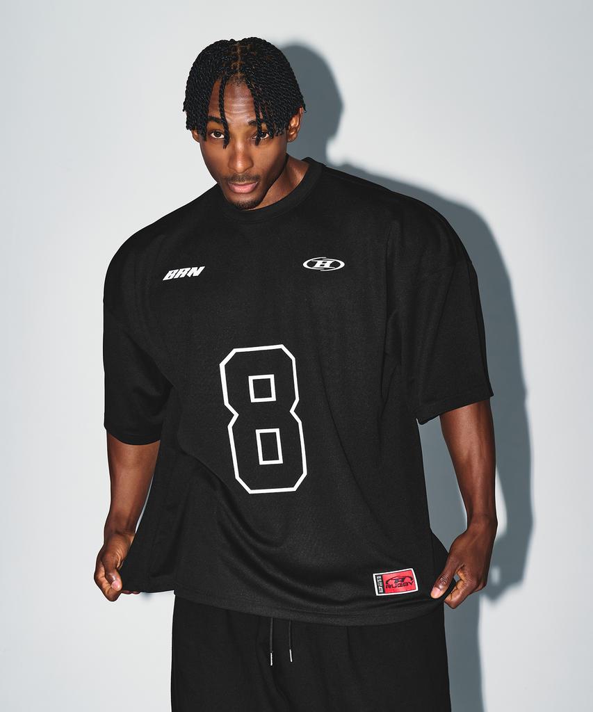BORN TO WIN Brn Cool Mesh Extra Fit Футболки [Черный]