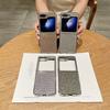 Чехол для телефона с гальваническим покрытием Diamond для Samsung Galaxy Z Flip 6 5 4 3 Flip6 Flip4 Flip4 Flip3 5G Hard Shell Защитный чехол