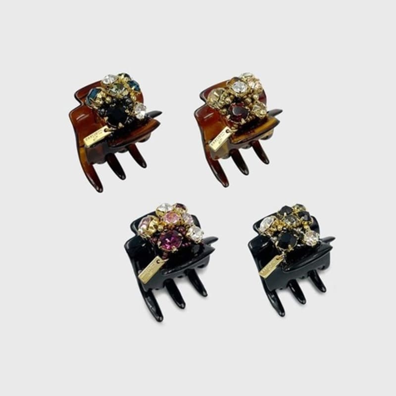 Жан Поль Кларисс Цветная заколка-вилка с австрийскими кристаллами LFSA0139