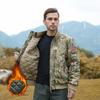 Winter Cotton-padded Men's Camouflage Jacket Outdoor Multi-pocket Loose Tactical Jacket Military Wind Cold Tooling Baseball Uniform