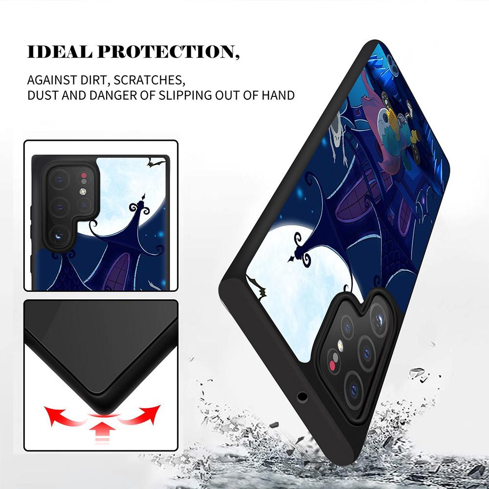 Чехол «Счастливый Хэллоуин» для Samsung Galaxy S10 S20 S21 S22 Fe Plus Ultra Note 10 Lite A10 A20 A30 A52 A71 A72, мягкий чехол на заднюю панель