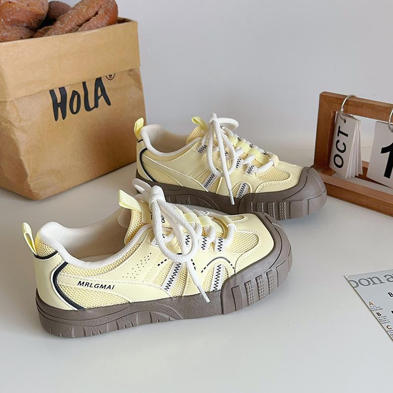 Американский альпинизм Женская обувь 2025 Платформа Папины кроссовки Универсальная обувь для хайкинга BE-6853