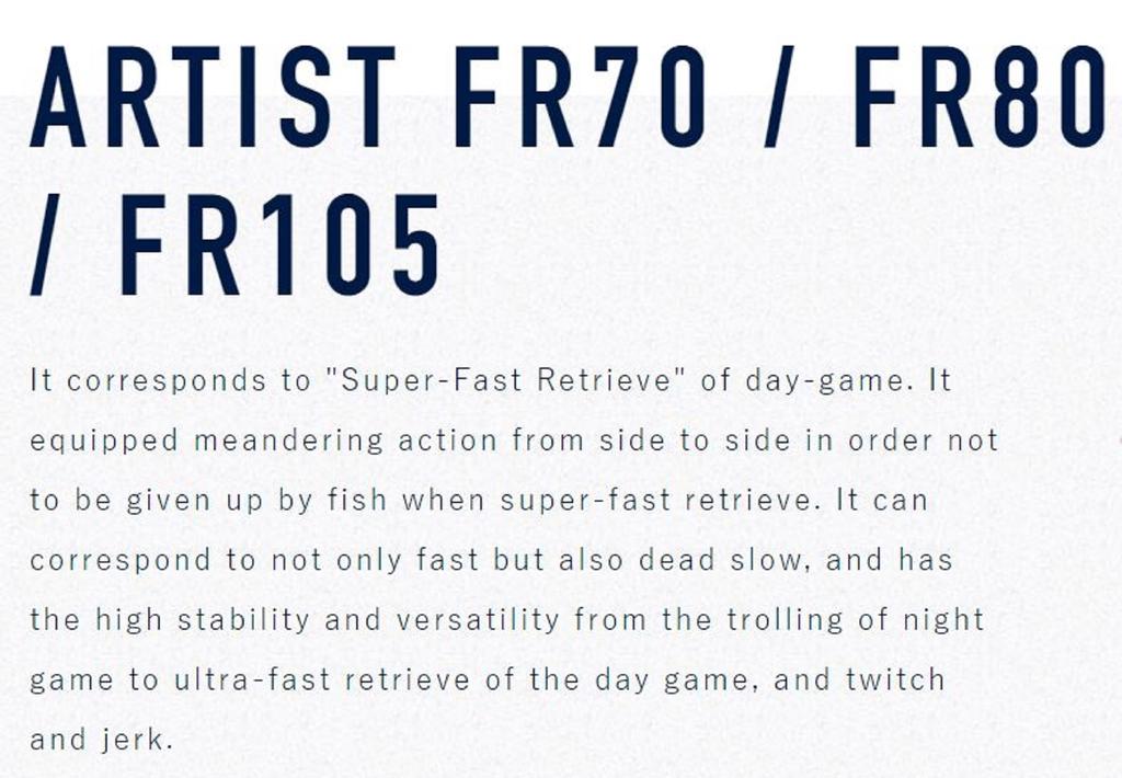 Jackson Artist FR 80 Sinking Minnow Lure CGR (0038)