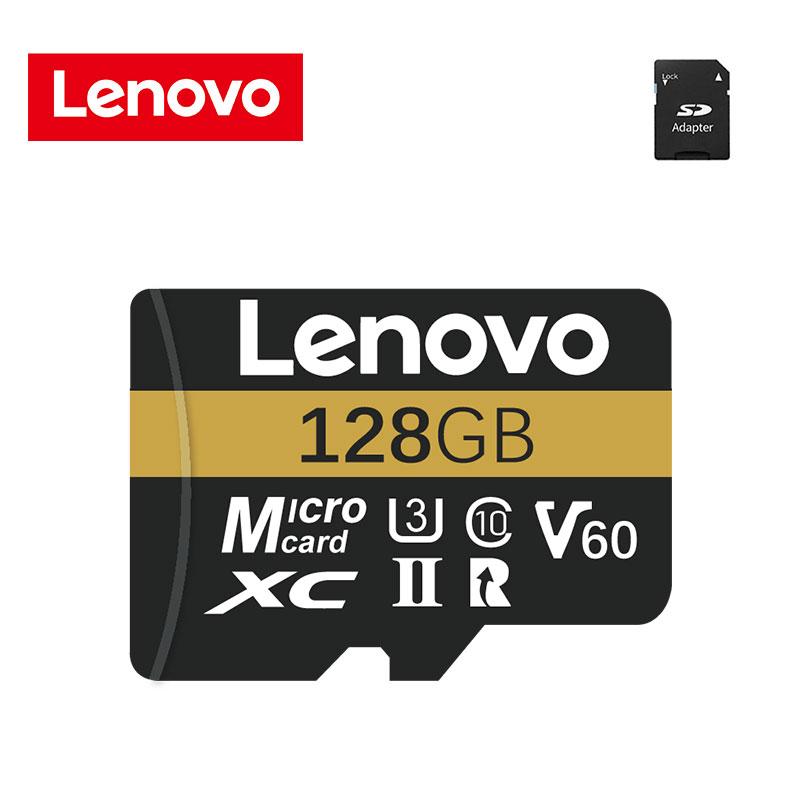 Lenovo Extreme Pro V30 U3 SD Memory Card 128GB 256GB 512GB Micro TF SD Card High Speed TF Flash Card For Phone Camera DJI Drone