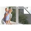 Anti Look Window Privacy Film One Way Glass Vinyl Stickers Sun Blockers Tinted Foil Non-Adhesive Anti Heat Window Mirror Film