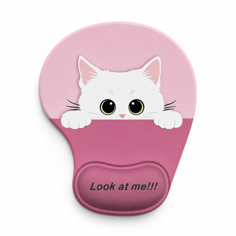 Non-Slip Cartoon Animal Mouse Pad Soft Desktop Wrist Support Comfortable Wrist Rest Computer