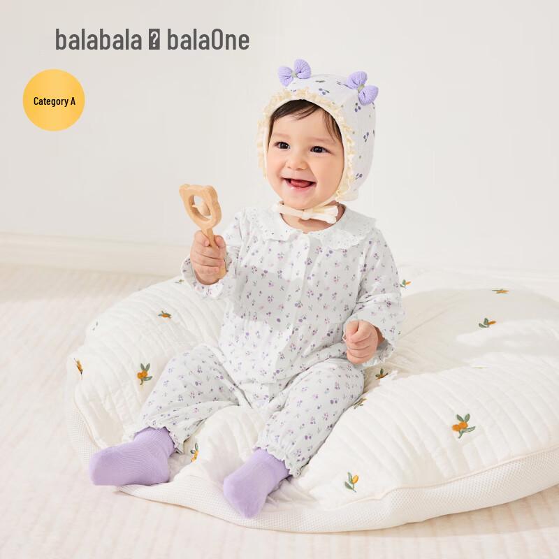 Balabala Весенний комбинезон для новорожденных из чистого хлопка