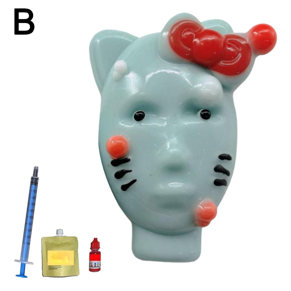 Имитация Инопланетной Экструзии Медленно Восстанавливающиеся Игрушки Декомпрессионные Мягкие Восковые Инопланетные Пальцы Щипательные Игрушки Забавные Подарки для Детей