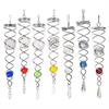 Sun Catcher Wind Spinner Decorative Spiral Spiral Wind Spinner Gazing Ball Spiral Tail Wind Spinner Stabilizer Hanging Crystals