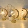Hemp Rope Night Light Bedside Lamp LED Light Children's Gifts Moon Table Lamp  Home Decoration