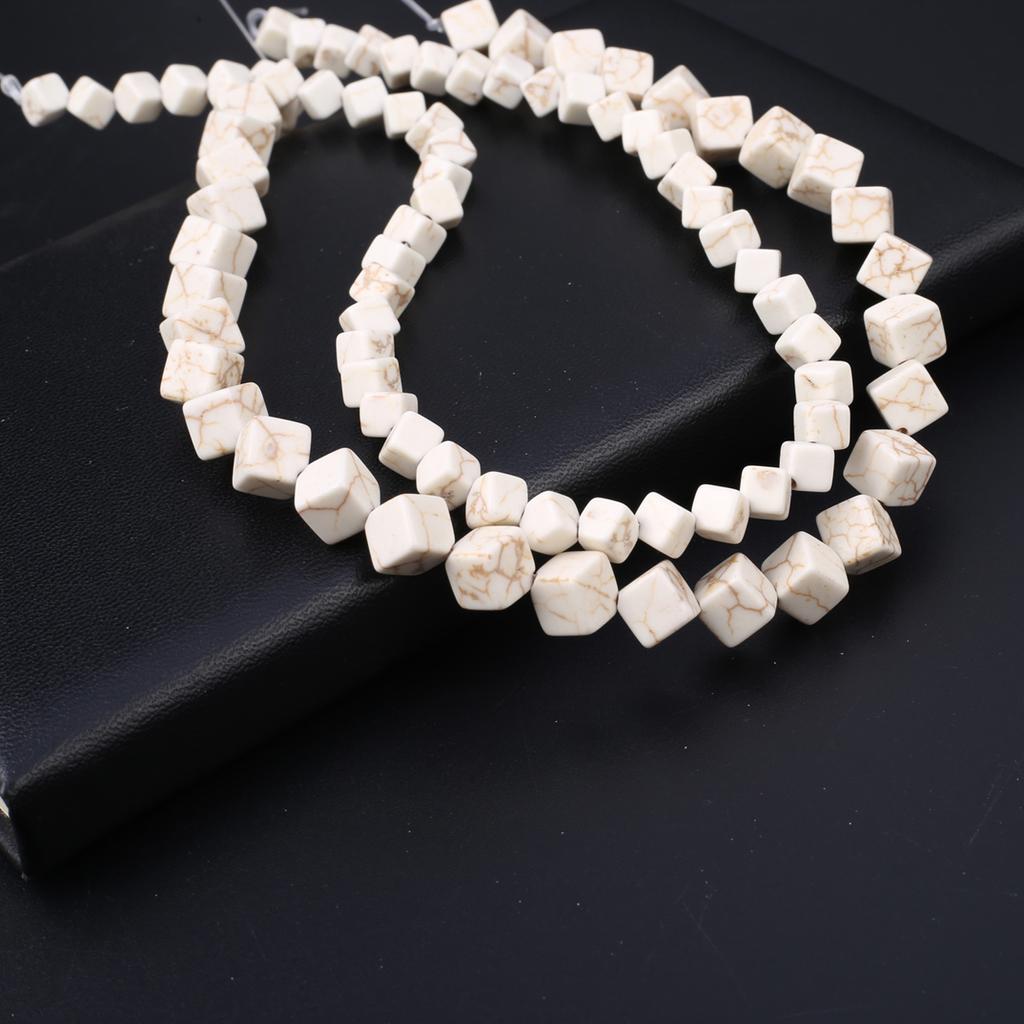 1 нить рейки целебная энергия натуральные камни бусины квадратные цветные бирюзовые свободные разделительные бусины для самостоятельного изготовления рождественских аксессуаров бижутерии 38 см