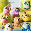 Забавная пищащая игрушка с широко открытыми глазами - Милая форма глаза для снятия стресса у домашних животных