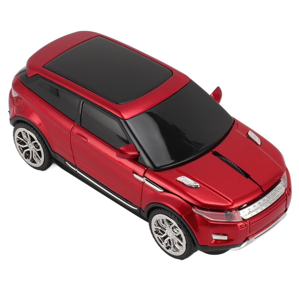Беспроводная игровая мышь в форме автомобиля 2,4 ГГц 1600 DPI Крутая 3D мышь для компьютера в форме автомобиля с USB-приемником для ноутбука