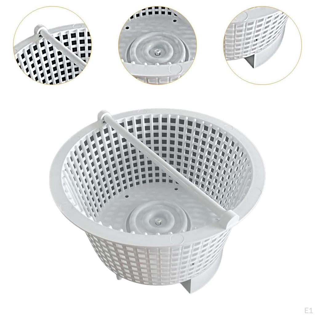 Pool Skimmer Basket Debris Leaves Collector Effort Accessories Professional Lightweight Strainer