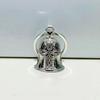 Vintage Zinc Alloy Angel Wings Bell Keychain for Bikers