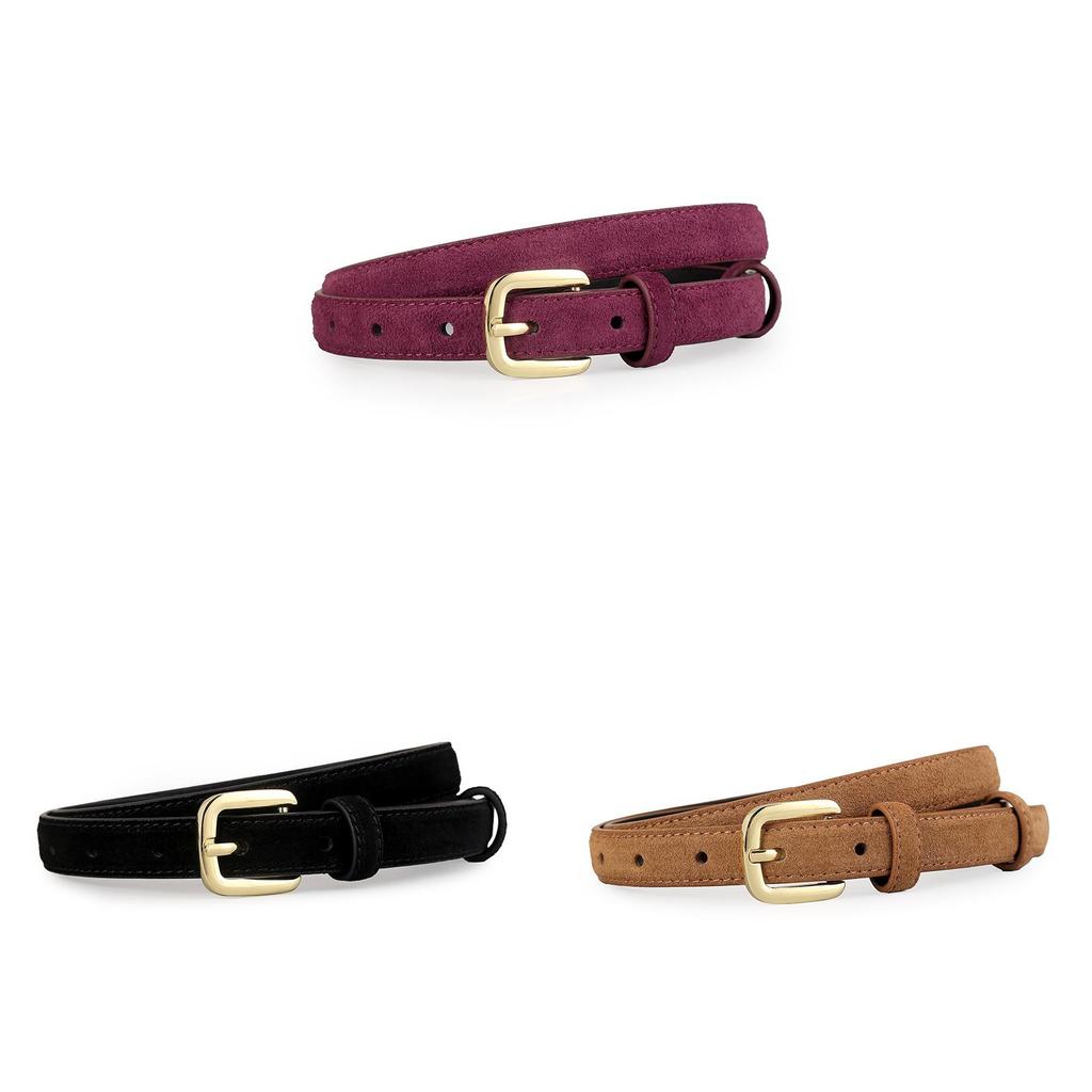 Women Leather Belt With Alloy Buckle For Business And Casual Wear