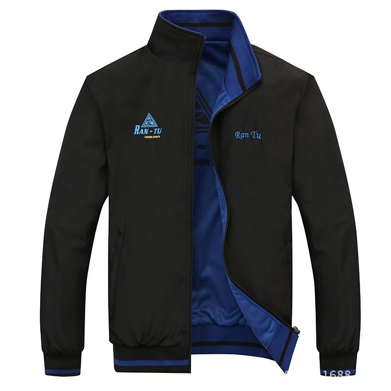 Разноцветное и разноцветное пальто, мужское зимнее весеннее бархатное двустороннее пальто, теплая ветрозащитная куртка 5XL, двусторонняя куртка