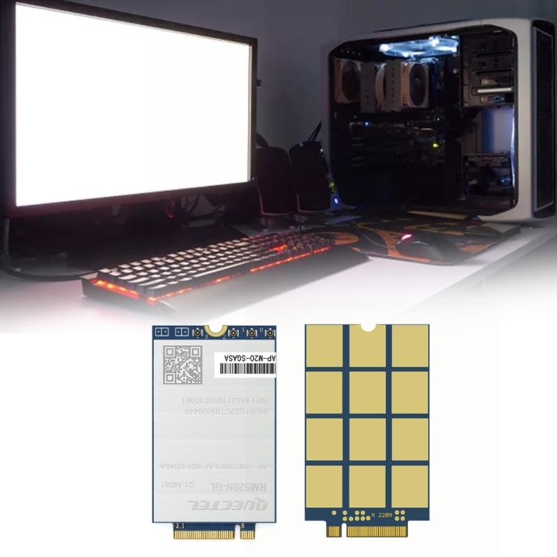 Сетевая карта адаптера RM520N-GL 5G NR sub-6GHz высокоскоростной 5G NR Sub-6GHz mmWave модуль - с -интерфейсом (RM520N-GL)