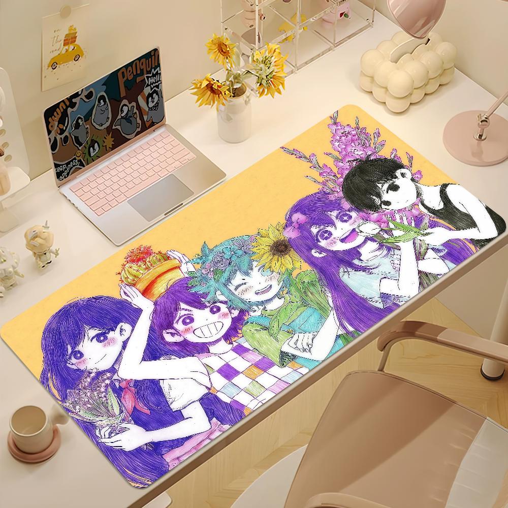 Cartoon Games OOmori Mouse Pad Large NonSlip Lockedge Desktop Computer Desk Mat Keyboard Writing Mousepad Office Gamer Student