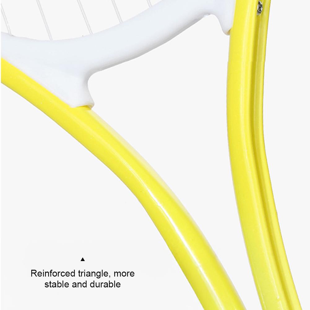 21" детская теннисная ракетка Macaron из железного сплава, износостойкая, прочная, для начинающих теннисистов