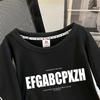 Ретро худи большого размера свободного кроя для женщин на осень и зиму