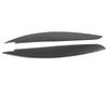 2 Pcs Headlight Eyebrow Front Left Right Light Eyelid Trim Cover for 1 Series E81 E82 E87 E88 2006 to 2013