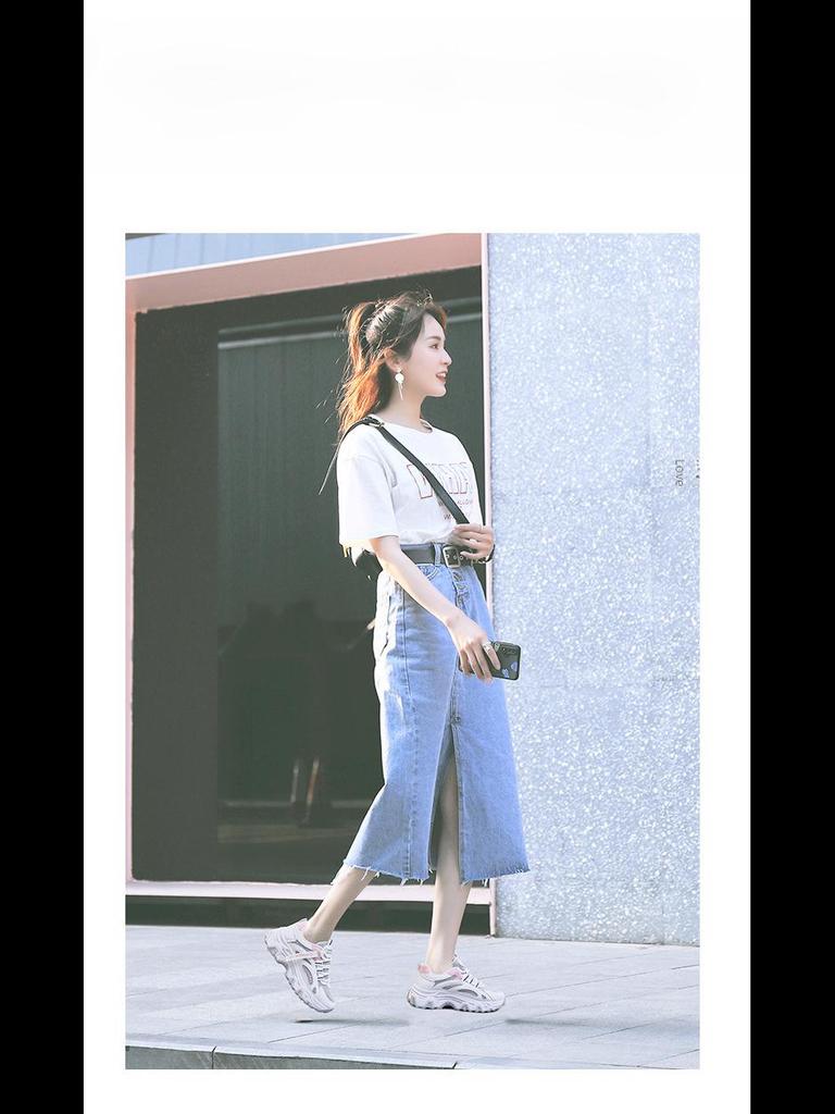 Женские кроссовки на платформе в корейском стиле 2024: Модные весенние спортивные повседневные туфли Q7811