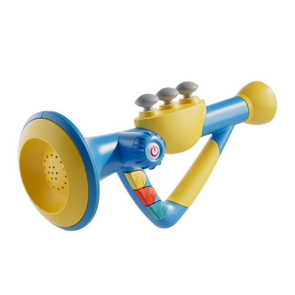 Early Educational Trumpet Musical Toys Plastic Baby Horn Toy Birthday Christmas Holiday