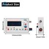 FG-100 DDS Function Signal Generator Module 1HZ-500KHZ Signal Source Module Sine+Square+Sawtooth Waveform DC3.7-10V