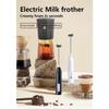 MINI Milk Frother USB Rechargeable 3 Speeds Foam Maker Coffee Whisk Mixer Electric Handle Blender Egg Beater Hot Cooking Tools